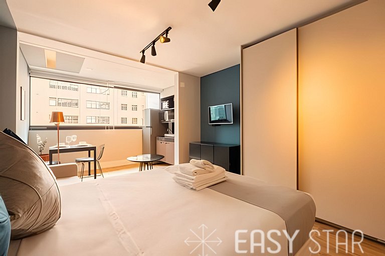 Lindo Studio com Vaga na Vila Olimpia