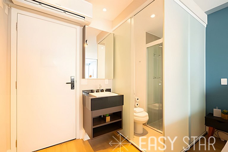 Lindo Studio com Vaga na Vila Olimpia