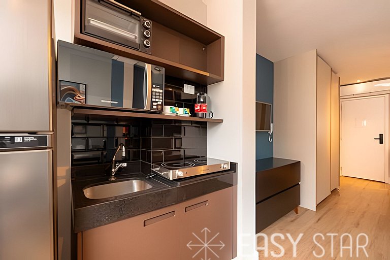 Lindo Studio com Vaga na Vila Olimpia