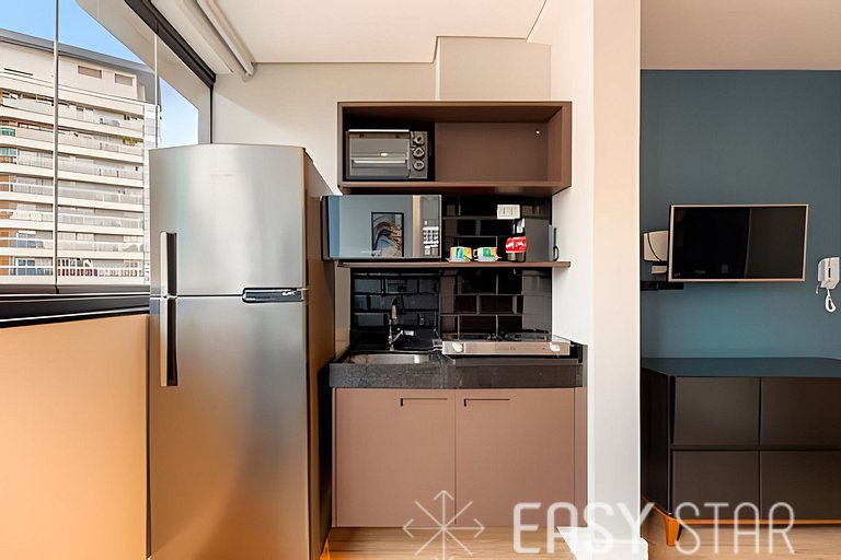 Lindo Studio com Vaga na Vila Olimpia