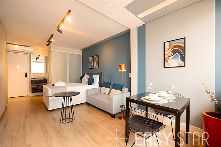 Lindo Studio com Vaga na Vila Olimpia