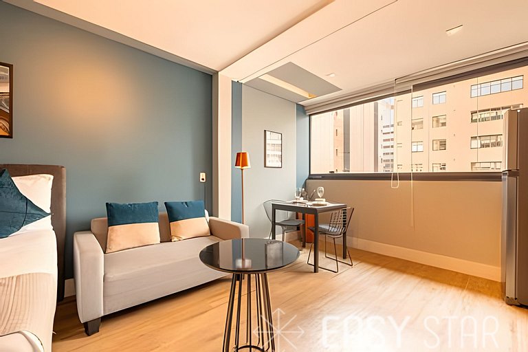 Lindo Studio com Vaga na Vila Olimpia