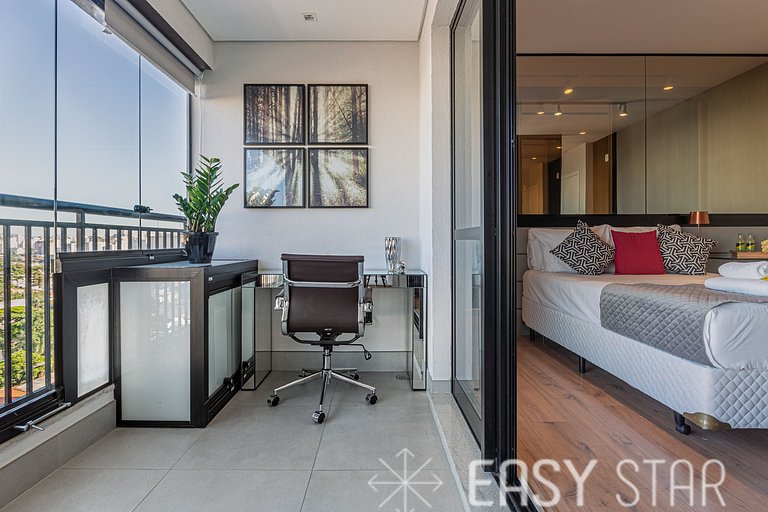 Easy Star - Studio Encantador ao lado de Congonhas - BQ01H