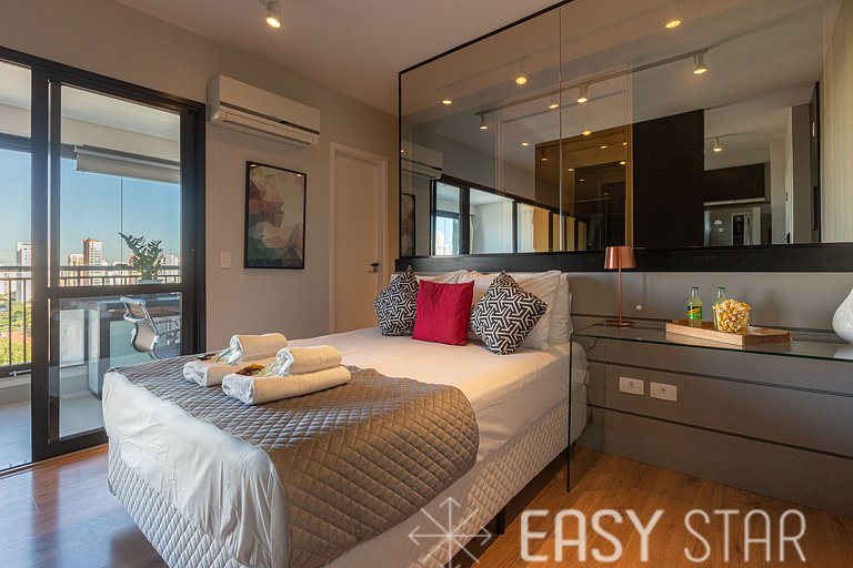 Easy Star - Studio Encantador ao lado de Congonhas - BQ01H