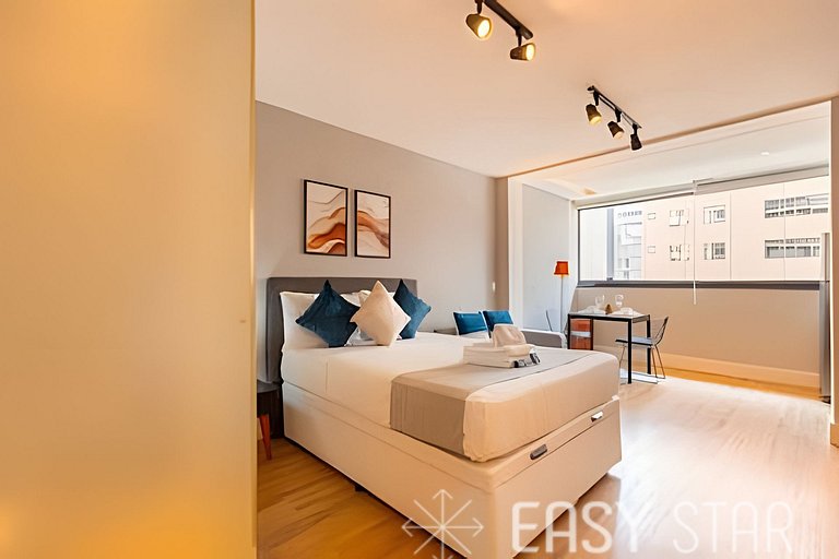 Lindo Studio com Vaga na Vila Olimpia