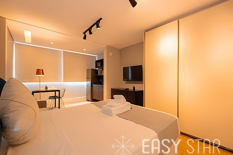 Lindo Studio com Vaga na Vila Olimpia