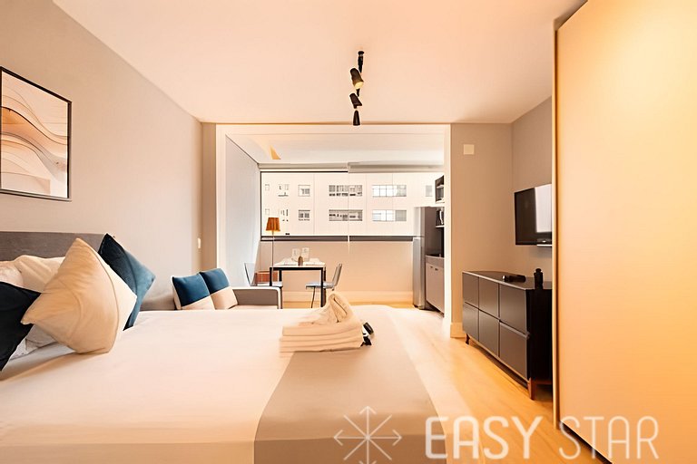 Lindo Studio com Vaga na Vila Olimpia