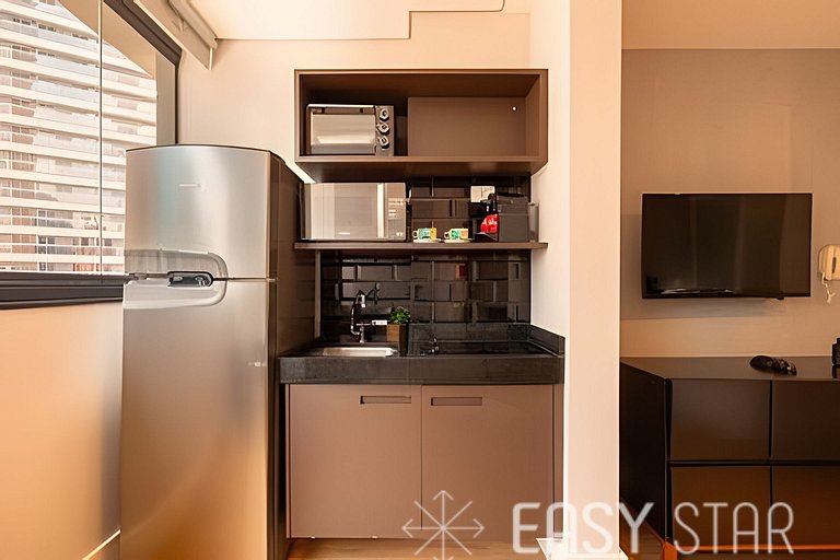 Lindo Studio com Vaga na Vila Olimpia