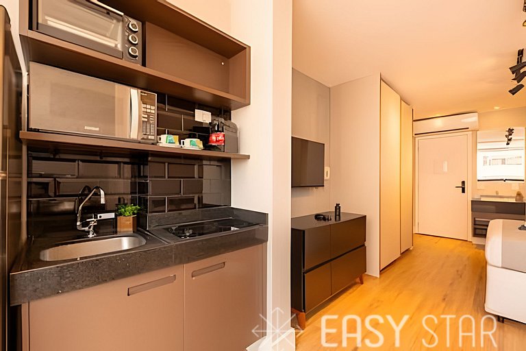 Lindo Studio com Vaga na Vila Olimpia