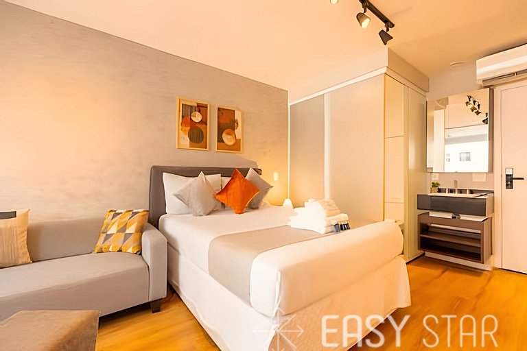 Apto com lazer completo na Vila Olimpia