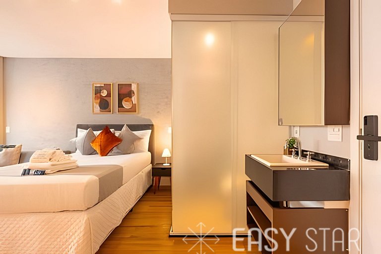Apto com lazer completo na Vila Olimpia