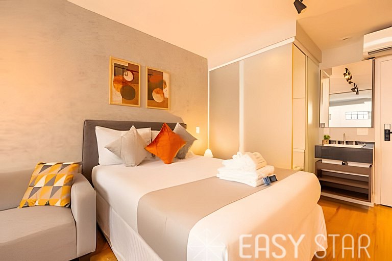 Apto com lazer completo na Vila Olimpia