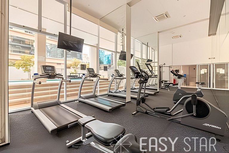 Belo Studio C/Vaga, Lazer completo na Vila Olimpia