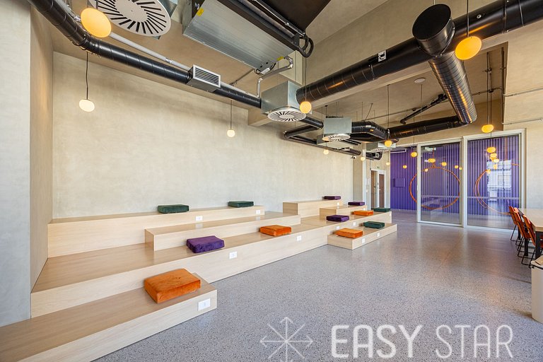 Easy Star - Charmoso studio com mezanino em Moema - SK03I