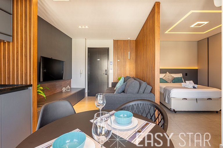 Easy Star - Lindo Studio ao Lado do Aeroporto Congonhas - FE
