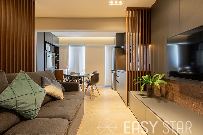 Easy Star - Lindo Studio ao Lado do Aeroporto Congonhas - FE