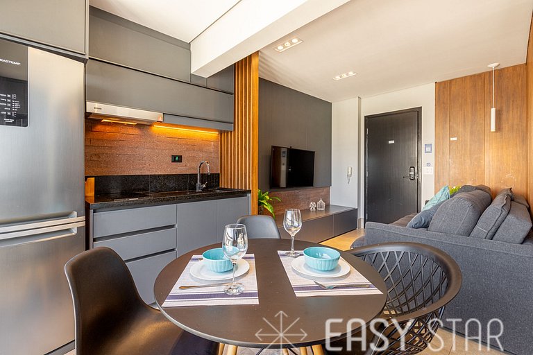 Easy Star - Lindo Studio ao Lado do Aeroporto Congonhas - FE