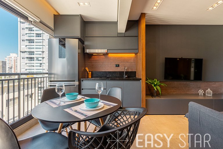 Easy Star - Lindo Studio ao Lado do Aeroporto Congonhas - FE