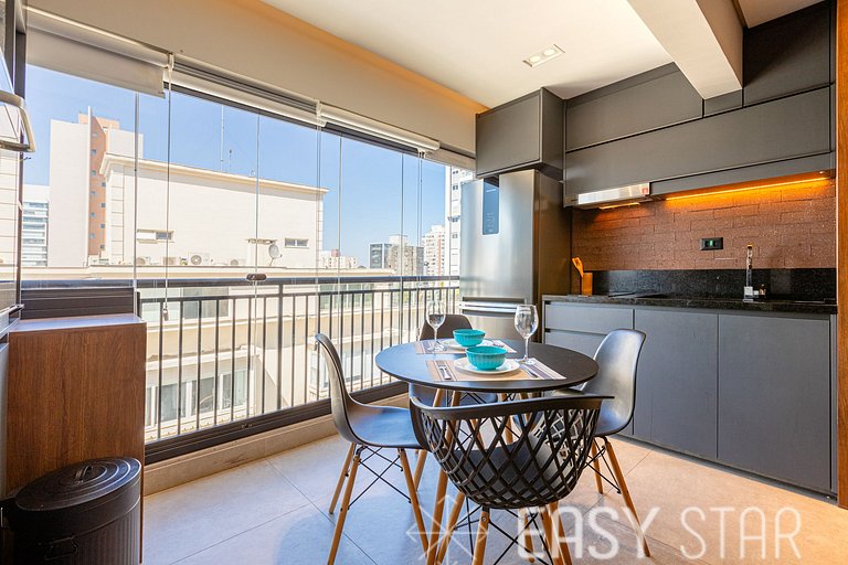 Easy Star - Lindo Studio ao Lado do Aeroporto Congonhas - FE