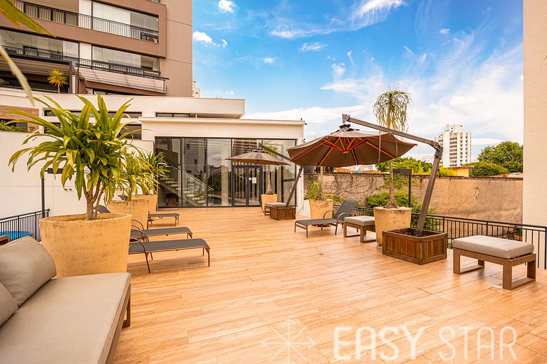 Easy Star - Lindo Studio ao Lado do Aeroporto Congonhas - FE