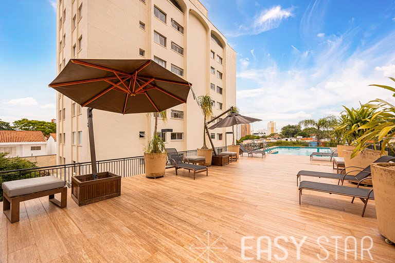 Easy Star - Lindo Studio ao Lado do Aeroporto Congonhas - FE