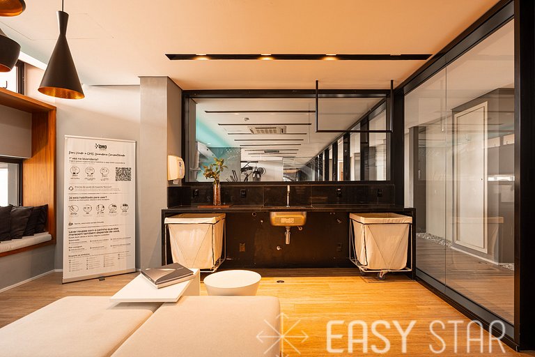 Easy Star - Lindo Studio ao Lado do Aeroporto Congonhas - FE