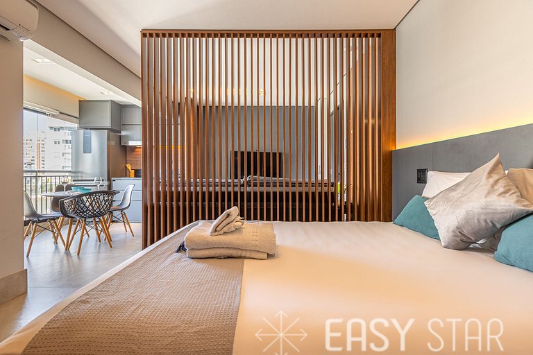 Easy Star - Lindo Studio ao Lado do Aeroporto Congonhas - FE