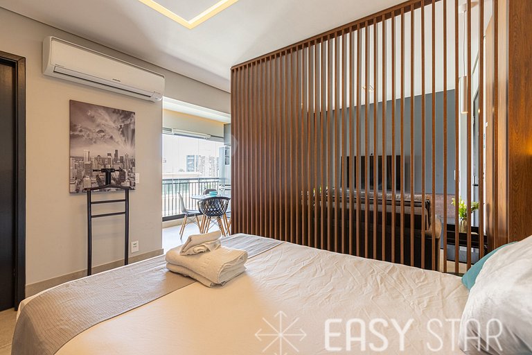 Easy Star - Lindo Studio ao Lado do Aeroporto Congonhas - FE