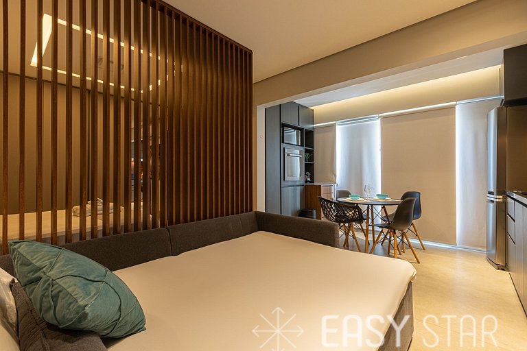 Easy Star - Lindo Studio ao Lado do Aeroporto Congonhas - FE