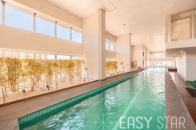 Charmoso studio com vaga no coração do Brooklin