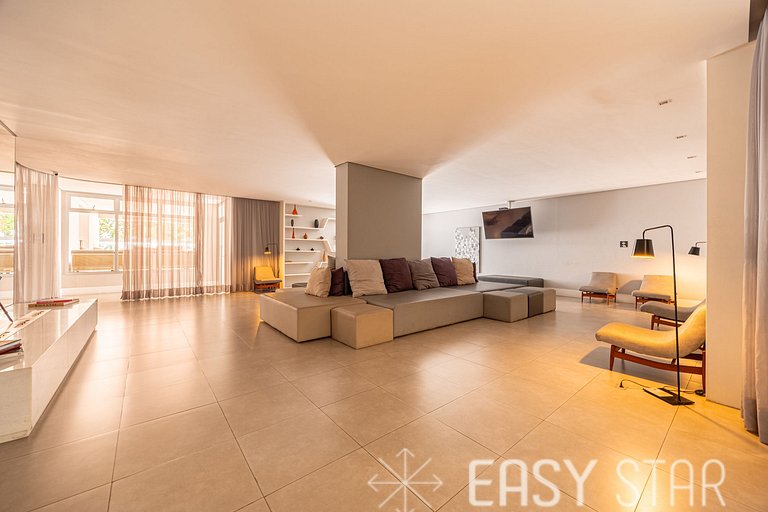 Charmoso studio com vaga no coração do Brooklin