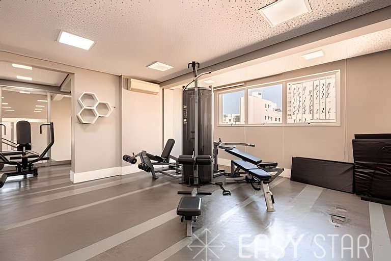 Belo Studio com Vaga no Brooklin