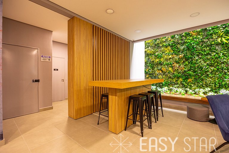 Easy Star - Lindo studio ao na avenida Vergueiro - RA03I