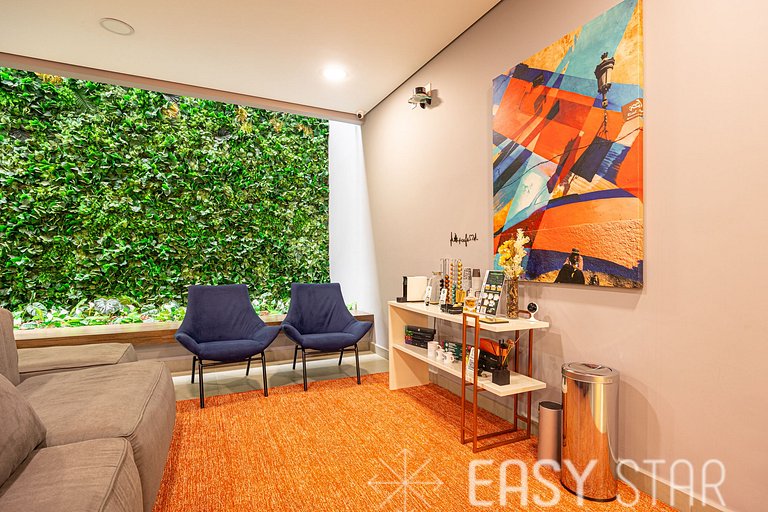 Easy Star - Lindo studio ao na avenida Vergueiro - RA03I