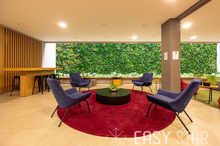 Easy Star - Lindo studio ao na avenida Vergueiro - RA03I