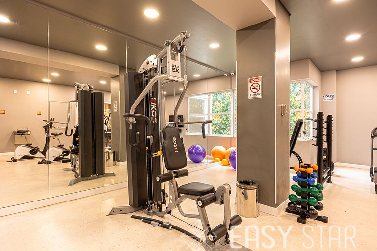 Estúdio moderno com lazer na Vila Mariana