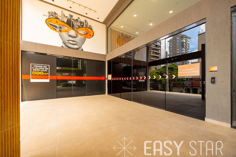 Easy Star - Lindo studio ao na avenida Vergueiro - RA03I