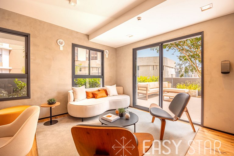 Easy Star - Pinheiros by Passareli - Apartamento de dois qua