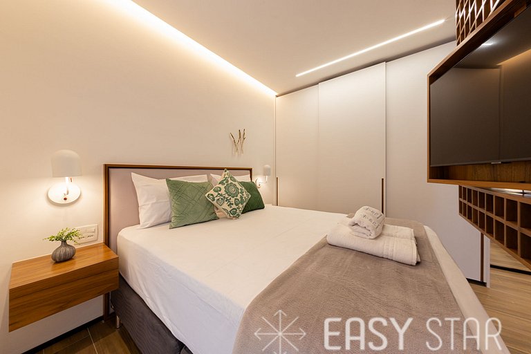 Easy Star - Luxuoso Studio no Coração do Campo Belo - HC01H