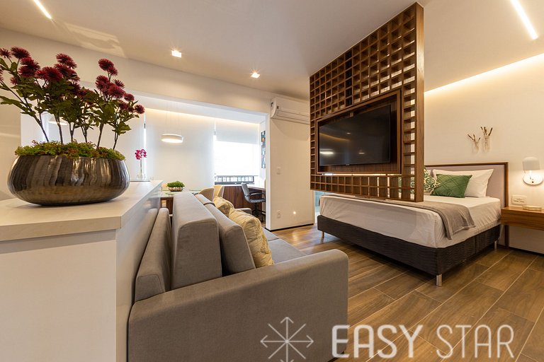 Easy Star - Luxuoso Studio no Coração do Campo Belo - HC01H