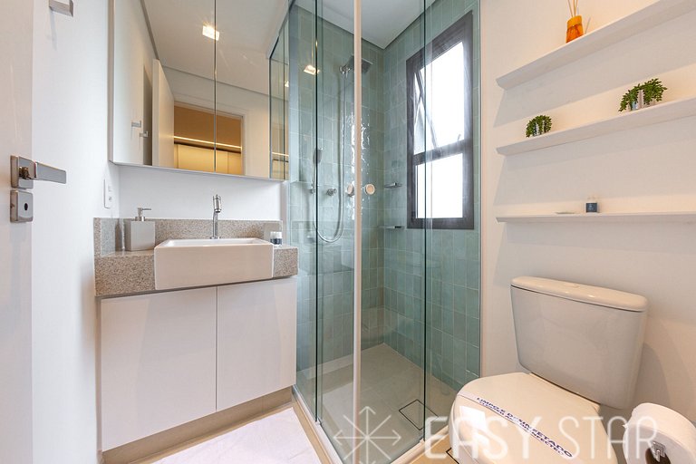 Easy Star - Luxuoso Studio no Coração do Campo Belo - HC01H