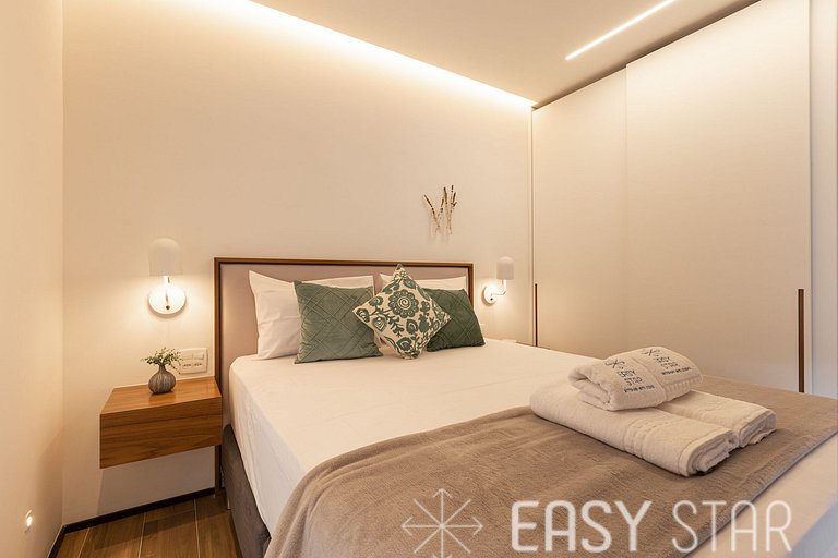Easy Star - Luxuoso Studio no Coração do Campo Belo - HC01H