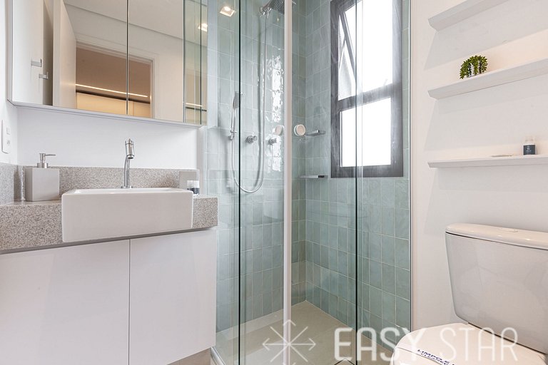 Easy Star - Luxuoso Studio no Coração do Campo Belo - HC01H