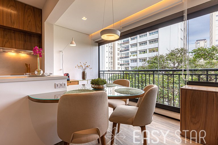 Easy Star - Luxuoso Studio no Coração do Campo Belo - HC01H