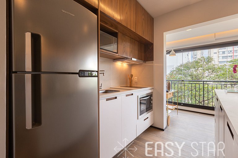 Easy Star - Luxuoso Studio no Coração do Campo Belo - HC01H