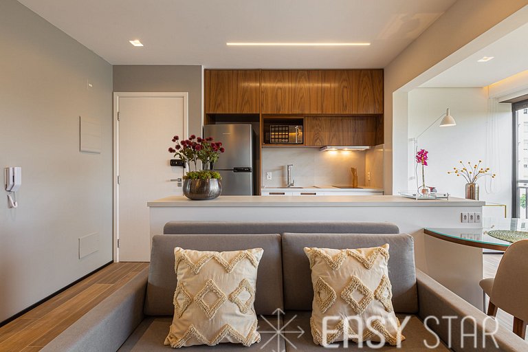 Easy Star - Luxuoso Studio no Coração do Campo Belo - HC01H