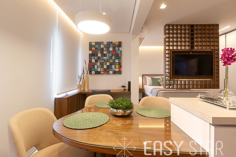 Easy Star - Luxuoso Studio no Coração do Campo Belo - HC01H