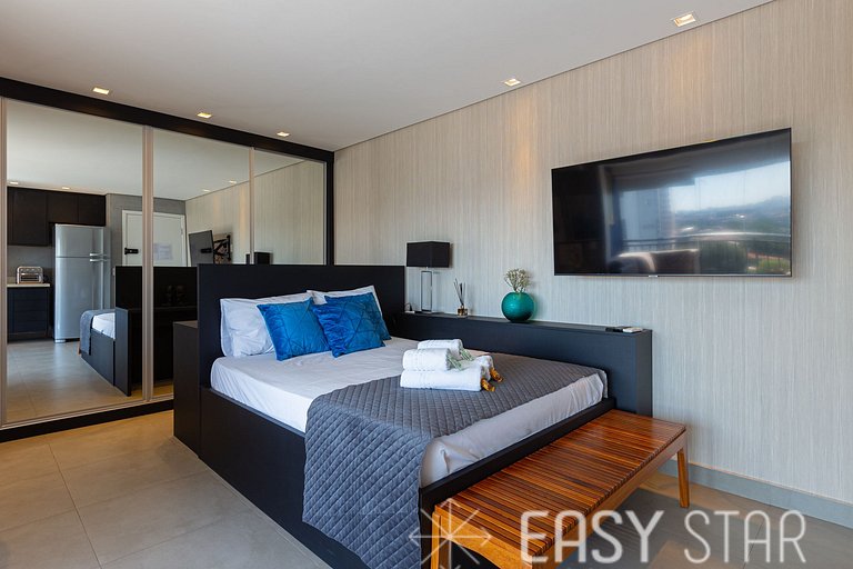 Easy Star - Espaçoso Studio ao lado do Aeroporto de Congonha