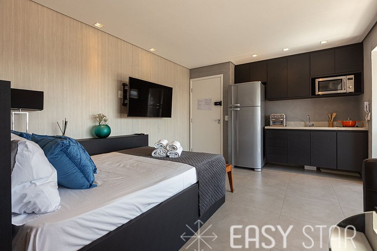 Easy Star - Espaçoso Studio ao lado do Aeroporto de Congonha