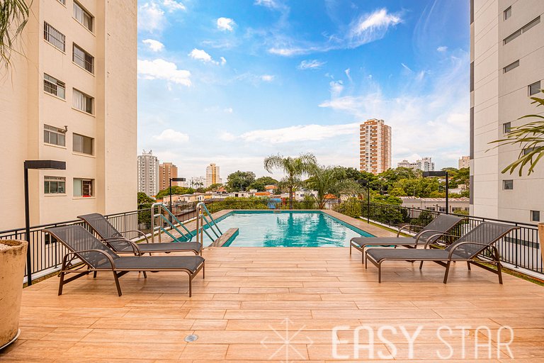 Easy Star - Espaçoso Studio ao lado do Aeroporto de Congonha